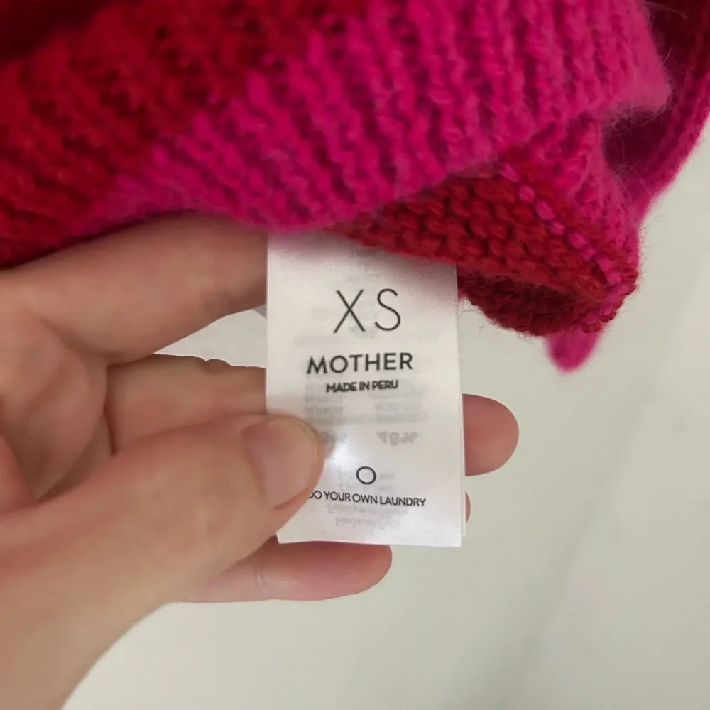 MOTHER Red and Pink Sweater - Picture 3 of 4